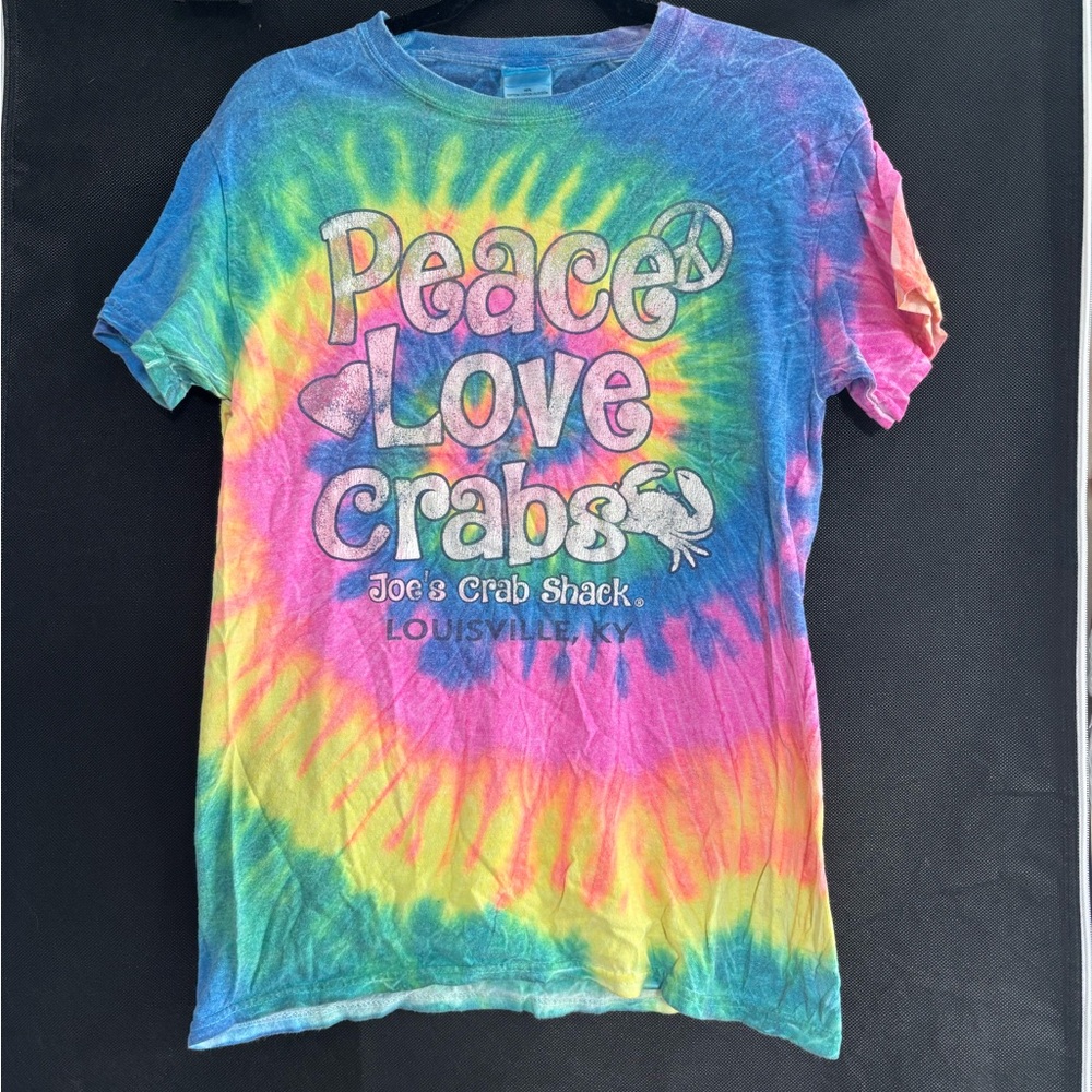 Colorful Tie-Dye Short Sleeve Tee